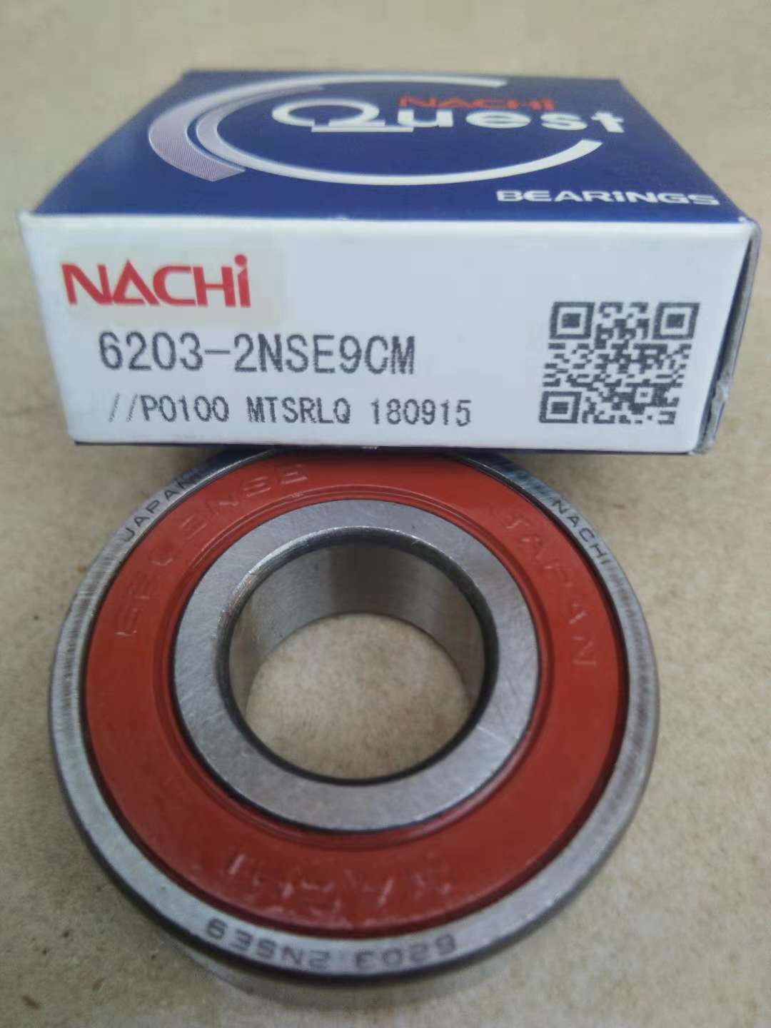 Original NACHI deep groove ball bearing 6203-2NSE9CM